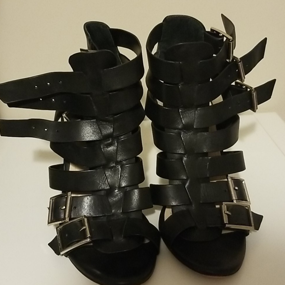 Black sandals